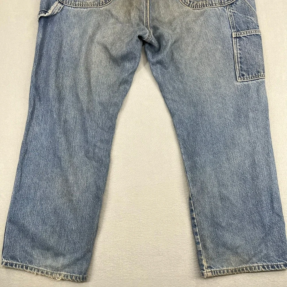 Dickies‎ Mens Carpenter Jeans Blue Denim Utility Work Pants 40x30 W414BDB